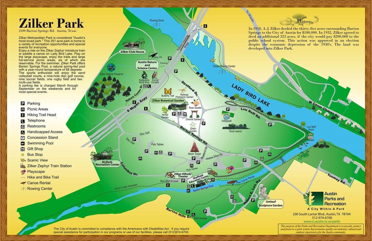 зураг Zilker парк